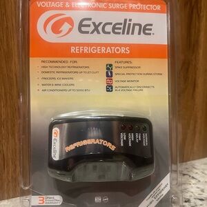 Exceline Gray Surge Protector for Refrigerators
